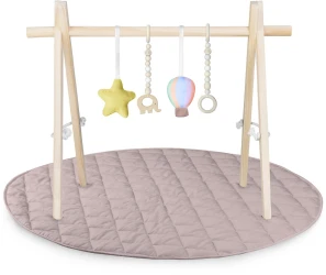 Детский коврик с образовательной аркой Lionelo Anis, 100×100x60 см купить в Кишиневе. Фото 2