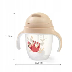 Cană cu pai BabyOno (6+ luni) 240 ml Bej cumpăra în Chișinau. Foto 11
