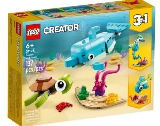 Set constructie Lego Creator Dolphin and Turtle, 137 elemente cumpăra în Chișinau. Foto 1