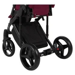 Cărucior 2/1 Adamex Chantal Burgundy Black cumpăra în Chișinau. Foto 9