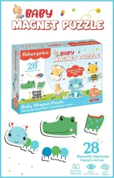 Магнитный пазл Fisher-Price Животные купить в Кишиневе. Фото 2