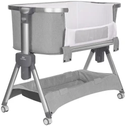 Patuc Co-sleeper 3 in 1 Carrello Aria Silver Grey cumpăra în Chișinau. Foto 3