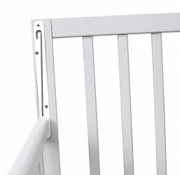 Комплект: Кроватка Kuzea Cristina Grey + Матрас Kuzea 120x60 + Постельное бельё 8 предметов PernaMea Confort купить в Кишиневе. Фото 11