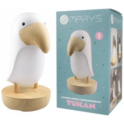 Ночник & Bluetooth-колонка Marys Toucan White купить в Кишиневе. Фото 2