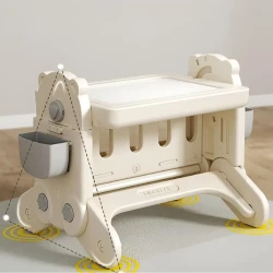 Детский столик со стулом Riki Серый купить в Кишиневе. Фото 4