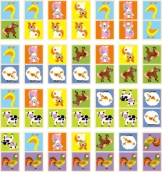 Настольная игра Viga Dominoes Farm купить в Кишиневе. Фото 2
