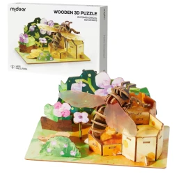 Puzzle din lemn Mideer 3D Albina, 48 elemente cumpăra în Chișinau. Foto 1