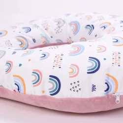 Подушка для кормления Veres Comfort Velour Rainbow, 150x57 см купить в Кишиневе. Фото 3