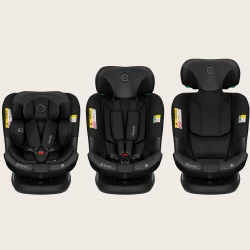 Scaun auto 40-150 cm (i-Size) Isofix Lionelo Bastiaan Plus Black Carbon, rotativ 360 cumpăra în Chișinau. Foto 4