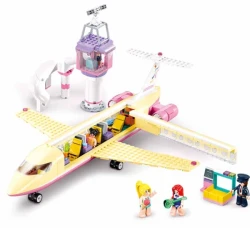 Set constructie Sluban Girl's Dream Luxurious Plane, 383 elemente cumpăra în Chișinau. Foto 2