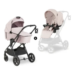 Cărucior 2/1 Hauck Vision X Set Black Melange Beige cumpăra în Chișinau. Foto 2