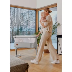 Кроватка Co-sleeper 3 в 1 Lionelo Aurora Beige Taupe купить в Кишиневе. Фото 9