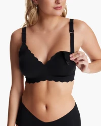 Бюстгальтер для кормления Momcozy Floral Black, размер S купить в Кишиневе. Фото 6