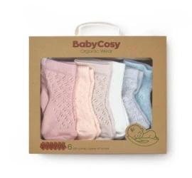 Ciorapei BabyCosy Mix, 6 buc. (0-6L) cumpăra în Chișinau. Foto 1