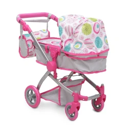 Коляска для кукол Moni Pink Rose купить в Кишиневе. Фото 1