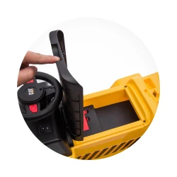 Машина на аккумуляторе Chipolino Cat Dump Truck Yellow купить в Кишиневе. Фото 9