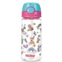 Cana cu pai Nuby Tritan 3+ 530 ml cumpăra în Chișinau. Foto 2