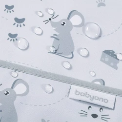 Фартук из полиэстера BabyOno Racoon Blue купить в Кишиневе. Фото 4