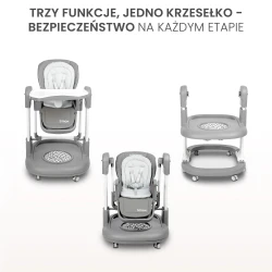 Стульчик для кормления 3 в 1 Caretero Sitron Beige купить в Кишиневе. Фото 3