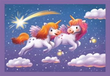Puzzle Clementoni 4 in 1 A day with Unicorns, 72 elemente cumpăra în Chișinau. Foto 5