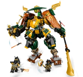Set construcție Lloyd and Arin's Ninja Team Mechs, 764 elemente cumpăra în Chișinau. Foto 6