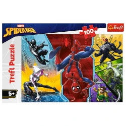 Пазл Trefl Marvel Spider-Man Upside down, 100 элементов купить в Кишиневе. Фото 2