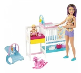 Set Barbie "Camera copiilor" din seria "Îngrijirea bebelușilor" cumpăra în Chișinau. Foto 1