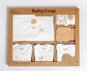 Set din 10 piese BabyCosy Ivory & Orange (0L) cumpăra în Chișinau. Foto 1