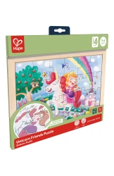 Пазл Hape 2 в 1 Единорог и друзья, 24 элемента купить в Кишиневе. Фото 3