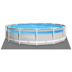 Bazin pentru copii Intex Prism Frame Clearview + pompă de filtrare 5678 l/h, 19156 litri cumpăra în Chișinau. Foto 2