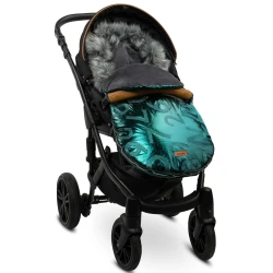 Зимний чехол для коляски Caretero Aspen Dark Green, 95x45 см купить в Кишиневе. Фото 5