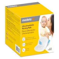 Absorbante pentru sân Medela Ultra-breathable, 60 buc. cumpăra în Chișinau. Foto 1