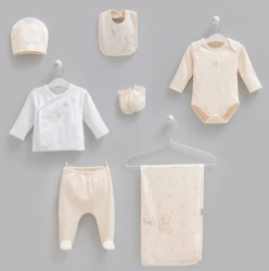Set din 7 piese Caramell Teddy Bear Beige & Ivory (0L) cumpăra în Chișinau. Foto 1