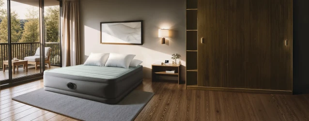 Надувной матрас Intex Velur Queen PremAire I со встроенным электрическим насосом 220 В купить в Кишиневе. Фото 5
