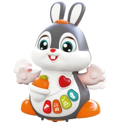 Интерактивная игрушка Hola Toys Танцующий зайчик с музыкой и светом купить в Кишиневе. Фото 2