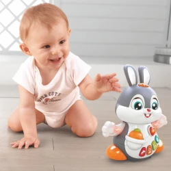 Интерактивная игрушка Hola Toys Танцующий зайчик с музыкой и светом купить в Кишиневе. Фото 3