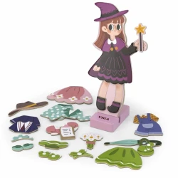 Set de creatie Viga Magnetic Dress Up Girl, 44 buc. cumpăra în Chișinau. Foto 1