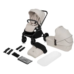 Carucior 3 in 1 Lionelo Mika Plus Beige Sand cumpăra în Chișinau. Foto 20