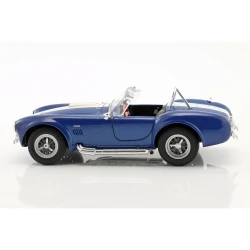Mașină metalică Welly Shelby Cobra 427 S/C 1965, scara 1:24, albastră cumpăra în Chișinau. Foto 2