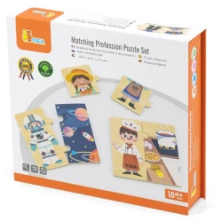 Puzzle Viga Matching Profession, 24 elemente cumpăra în Chișinau. Foto 1