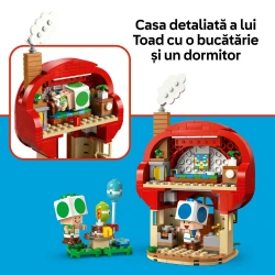 Set construcție Lego Super Mario Party At Toad's House, 276 elemente cumpăra în Chișinau. Foto 5