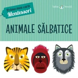 Carte Animale sălbatice. Prima mea carte - Montessori cumpăra în Chișinau. Foto 1
