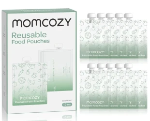 Pungi pentru stocarea hranei Momcozy Pouches, 10 buc., 150 ml cumpăra în Chișinau. Foto 1