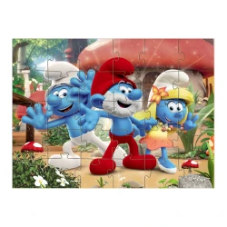 Мини-пазл Dodo Смурфики (The Smurfs), 30 элементов купить в Кишиневе. Фото 2