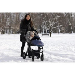 Зимний чехол для коляски Caretero Aspen Black, 95x45 см купить в Кишиневе. Фото 10