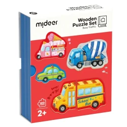 Образовательная книга Mideer Busy Traffic Английский купить в Кишиневе. Фото 1