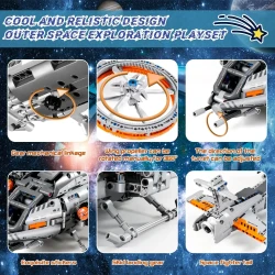 Set construcție iM.Master Mechanical Master Star Fighter, 817 elemente cumpăra în Chișinau. Foto 5