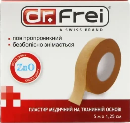 Пластырь Dr.Frei Рулон из ткани, 500x1,25 см купить в Кишиневе. Фото 1