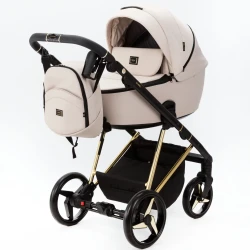 Коляска 2 в 1 Adamex Blanc Special Edition Light Beige купить в Кишиневе