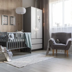 Шкаф Veres Bern 900 Бело-графитовый купить в Кишиневе. Фото 4